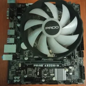 Материнская плата ASUS PRIME A320M-R + RYZEN 5 2400G