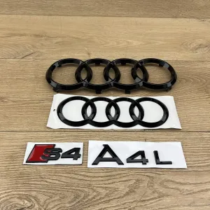 Емблема шильдик логотип значок Audi A4 S4 b6 b7 b8 b9 S-line