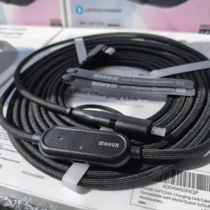 AMVR LC 6 Charging Link Cable with USB A 3.0 + Type C for Meta Quest 3 /3s/ pico4 з окремим зарядним портом, підтримка швидкої зарядки 36W