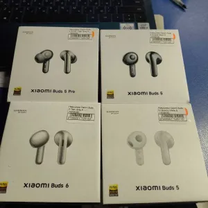Навушники Xiaomi Buds 5(Graphit Black, White), 5 Pro BT Titan Grey, 6 Titan Grey