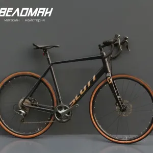 ‼️АКЦІЯ‼️ Шосейний велосипед Scott Speedster 20 disc.Вилка carbon, Shimano Tiagra