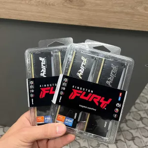 Kingston FURY Beast DDR5 64GB (2×32GB) KF560C36BBE2AK2-64 / 6000MHz / CL36 | Нова, запакована | Магазин | Гарантія