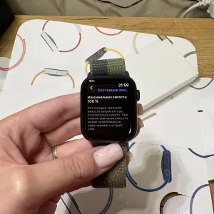 Apple Watch 7 45 mm акб 100 % ідеальний стан