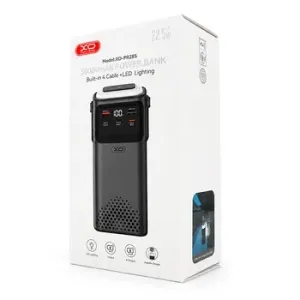 Універсальна мобільна батарея XO PR285 PD20W+QC22.5W Four Cables + Lighting 30000mAh