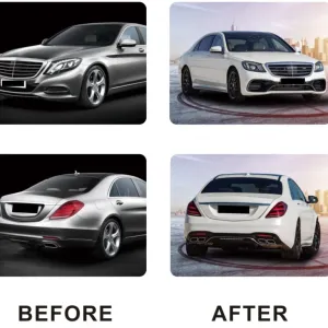 Mercedes S-сlass W222 2013-2020 рр. Комплект рестайлінгу S63 AMG-2018