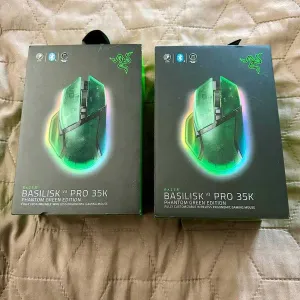 Миша Razer Basilisk V3 PRO Wireless 35K Phantom Green (RZ01-05240300-R3G1)