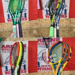 Тенісні ракетки Wilson Head Babolat Yonex Technfibre Prince Dunlop