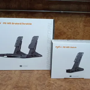 Педали игровые PXN PD HM + Clutch для ралли,гонок simracing