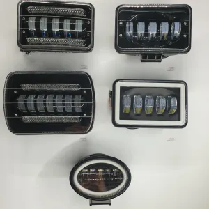 Фара Светодиодная с линзами СТГ туманка LED ПТФ мощностью 45W 50w 75w