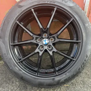 Колеса диски чорні 5 112 20 R20 235 55 Pirelli BMW iX IX i20 X5 G05 X3 G01 X6 G06 Audi Q7 4M Q5 Q8 E tron ix3 G08 Mercedes GLC Touareg Туарег ауді