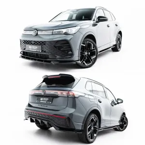 Тюнинг обвес VW Tiguan 3 R-line (24+) сплиттер пороги диффузор спойлер