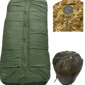Статутний спальний мішок ЗСУ зимовий  Gore- Tex -30°C олива піксель 210×100