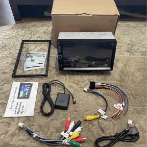 2 дін 7 дюймів 2/32GB Android 13 Магнітола Carplay USB GPS WiFi