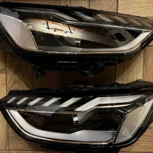 НЕ КИТАЙ Led Фары Audi A4 B9 Оптика Ауди А4 Фонари Ауди A4 Фара