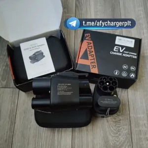 ЛЮКС‼️Перехідник CCS Combo 2 - CCS Combo 1 | AC+DC 400A 250кВт | Type 2 7.4кВт | Для Chevrolet, Ford, Rivian, Cadillac EV