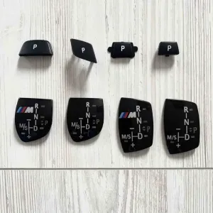 Накладка на ручку кпп, селектор кнопка P BMW M стиль  F10 F30 F15..