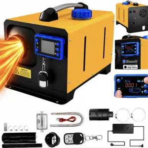 Автономка дизельна переносна 8 квт 12V/24/220, вебасто webasto 9 kw, автономка сухий фен
