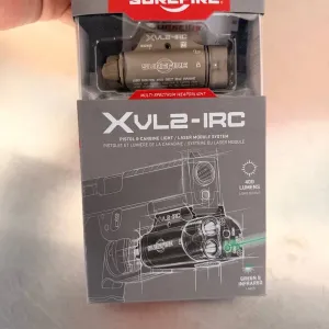 SureFire XVL2-IRC WeaponLight Pistol & Carbine Light / Laser Module System ліхтар тактичний для зброї лазер новий оригінал з США в наявності в Києві
