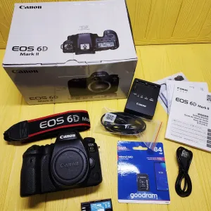 Фотоаппарат Canon EOS 6D Mark II WG ( Body) + Micro SDHC  64 Gb