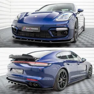 Тюнинг обвес Porsche Panamera 971 (20-23) губа сплиттер пороги диффузор спойлер