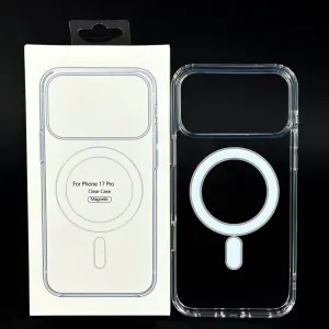 Чохол Clear Case MagSafe на iPhone 17 Pro | Магсейф чехол Айфон 17 Про