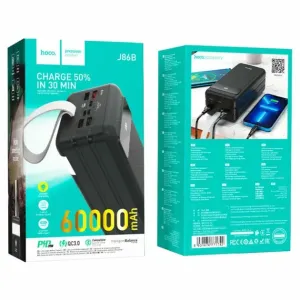 PowerBank Hoco J86B Electric 22.5W 60000mAh Black