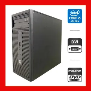 Комп'ютер HP 280 G1 Tower / Intel Core i5-4570 (4 ядра по 3.2 - 3.6 GHz) / 8 GB DDR3 / 250 GB HDD / Intel HD Graphics 4600 / DVD-ROM