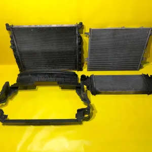 Радиатор Mercedes ML W164 вентилятор GL X164 интеркуллер ML W166 МЛ ГЛ