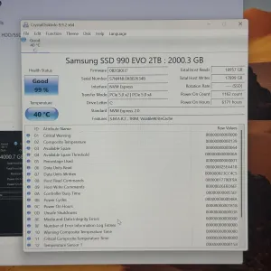Samsung 990 EVO 2TB NVMe M.2 SSD