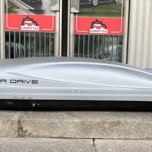 Автобокс на крышу авто Terra Drive 480 літрів сірий чорний матовий 196х75х43 см БВ вживаний матовий двохсторонній гарантія установка ремонт прокат
