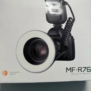 Кільцевий макроспалах Godox MF-R76N TTL для Nikon