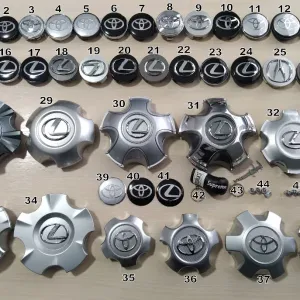 Колпачки/Эмблемы/Заглушки/Логотип/Ниппеля в диски Toyota/Lexus/Acura