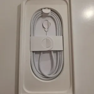 Оригінальний кабель Apple USB-C to USB-C з комплекту iPhone (тканинне плетіння)