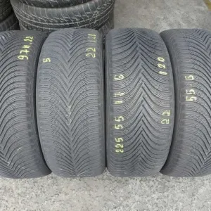 Уцінка 225/55 R17 97Н Michelin Alpin5 Зима 4 штуки шини б/у