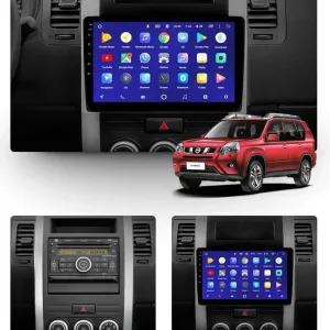 Якісна магнітола CarPlay швидкий процесор Nissan X-Trail Нисан 98-2015