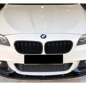 BMW 5-series F10 M-Performance Накладка на передній бампер DPT Lip V-2