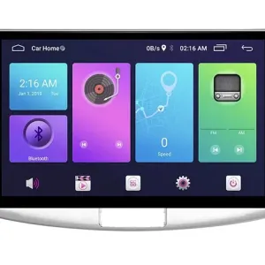 Якісна магнітола CarPlay швидкий процесор Volkswagen Passat B6 B7, CC