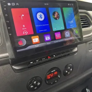 Магнітола андроїд для Renault Master 21+ автомагнитола, 10 дюймів 4/64, CarPlay Android auto