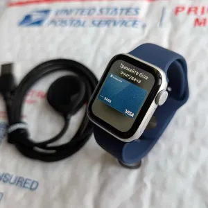 Справні гарний стан Apple Watch SE 40 silver батаре 86% з США Магазин Гарантія