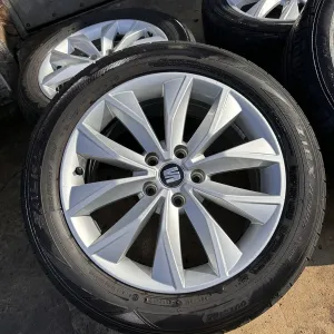 Диски R17 5/112 +Літні шини Seat Altea Ateca Exeo Leon Passat Golf