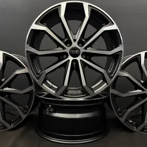 Диски R18 5x112 Et42 8J. Audi A6 C8 C7 C6 A4 B8 B9 Q5 Q4 Q3 E-tron Volkswagen Passat B8 B7 NMS Tiguan Arteon CC ID4  Skoda Superb Kodiaq Octavia A8 A7