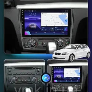 Якісна магнітола CarPlay швидкий процесор  BMW 1 серії Е81 82 87 88
