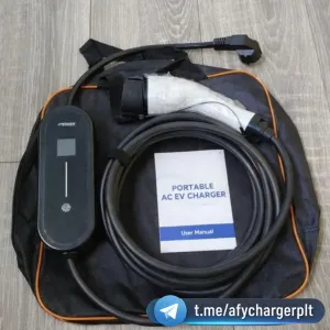 НАЙНИЖЧА ЦІНА‼️Зарядне IPENGEN 3.5 кВт 16А для електрокара Type1 / Type2 / GBT / Tesla 5м IP66 регульований струм 8–16A EV Charger