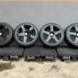 Диски R22 с резиной Mercedes ML W164 GL X164 титаны МЛ ГЛ 164 колеса