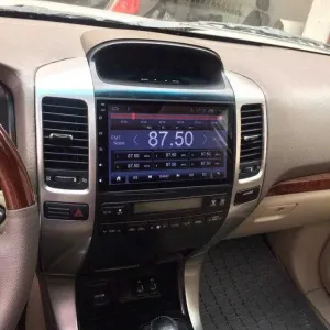 Магнитола android 9" Land Cruiser Prado 100, 120, 150, 200, QLed Wi-Fi