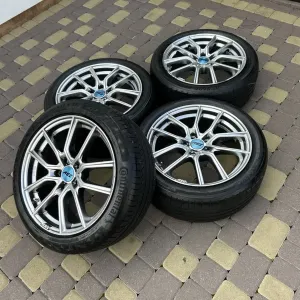 5x112 диски AEZ R17 VW Passa,Tiguan,Golf,Caddy / Skoda Octavia шини 205/50R17 літо (комплект)