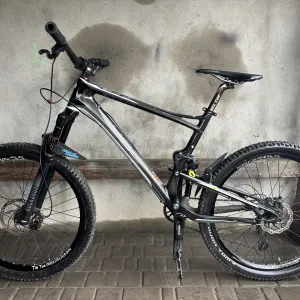 Велосипед CUBE STING Карбоновый на Осях Гидравлика Rock Shox Воздух Двухподвес!!!