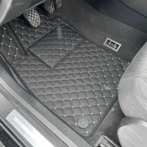 Коврики в салон Екошкіра для Audi (A4 B4 B5 B6 B7 B8 B9) Экокожа