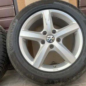 Титани Р 18 на зимовій гумі VW Touareg Audi Q7 Cayene S 5*130 Original