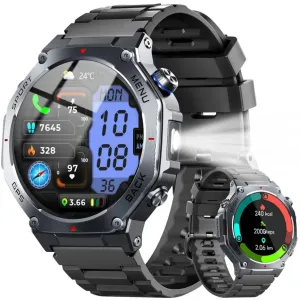 Смарт-годинник Jugeman V20 AMOLED 1.43” 5ATM чорний